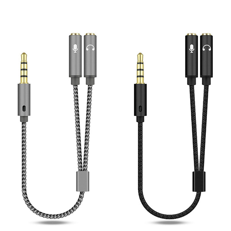 Earphone Splitter Jack - 1PCS 3.5mm Audio Splitter Y Jack