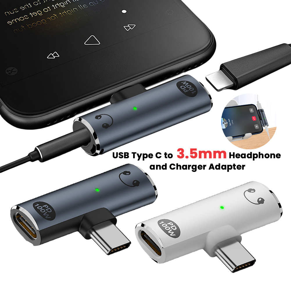 Earphone Splitter Jack - 2 in 1 Audio Aux Adapter