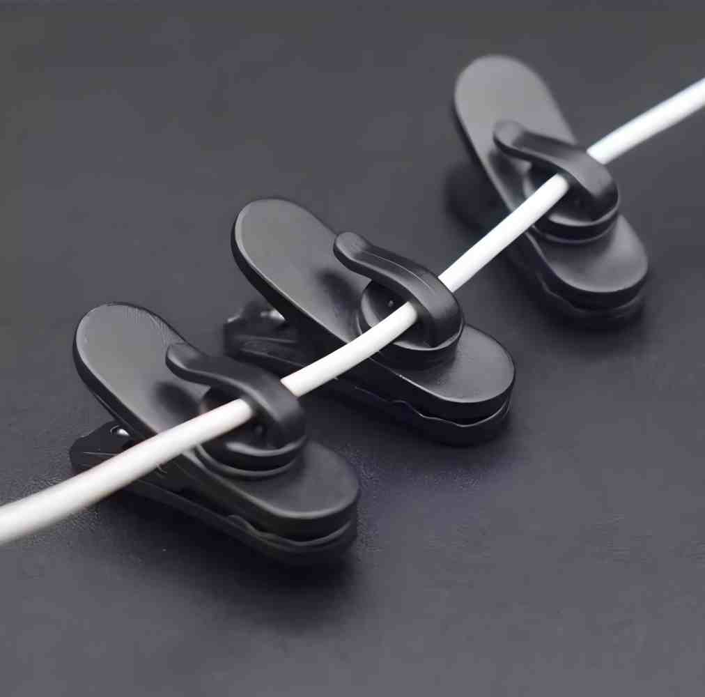 10pcs Rotating Earphone Cable  - Headphone Stand Desk review and price