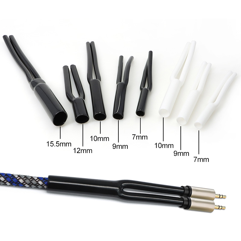 2-100pcs Y-shaped PVC Sleeve 7 - Audio Splitter Y review and price
