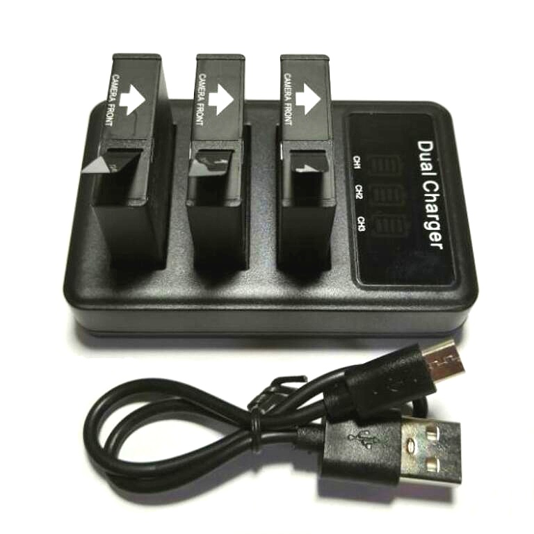SJCAM 3 way USB 3 Slots Batter - Shure Mic Mv7 review and price