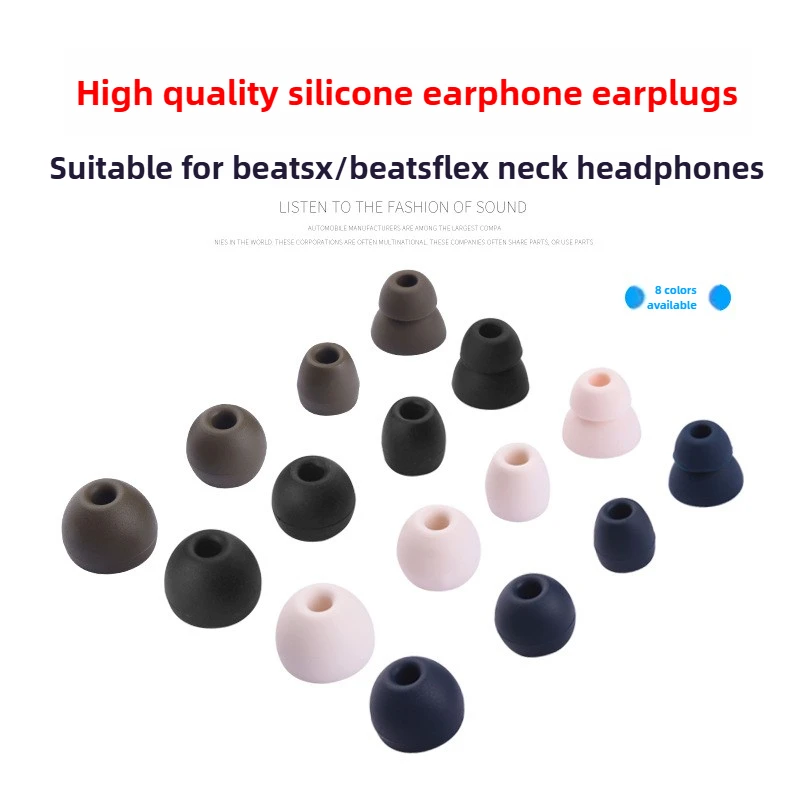 4 - Pair Set of Soft Silicone  - Beats Headphone Powerbeats Pro review and price