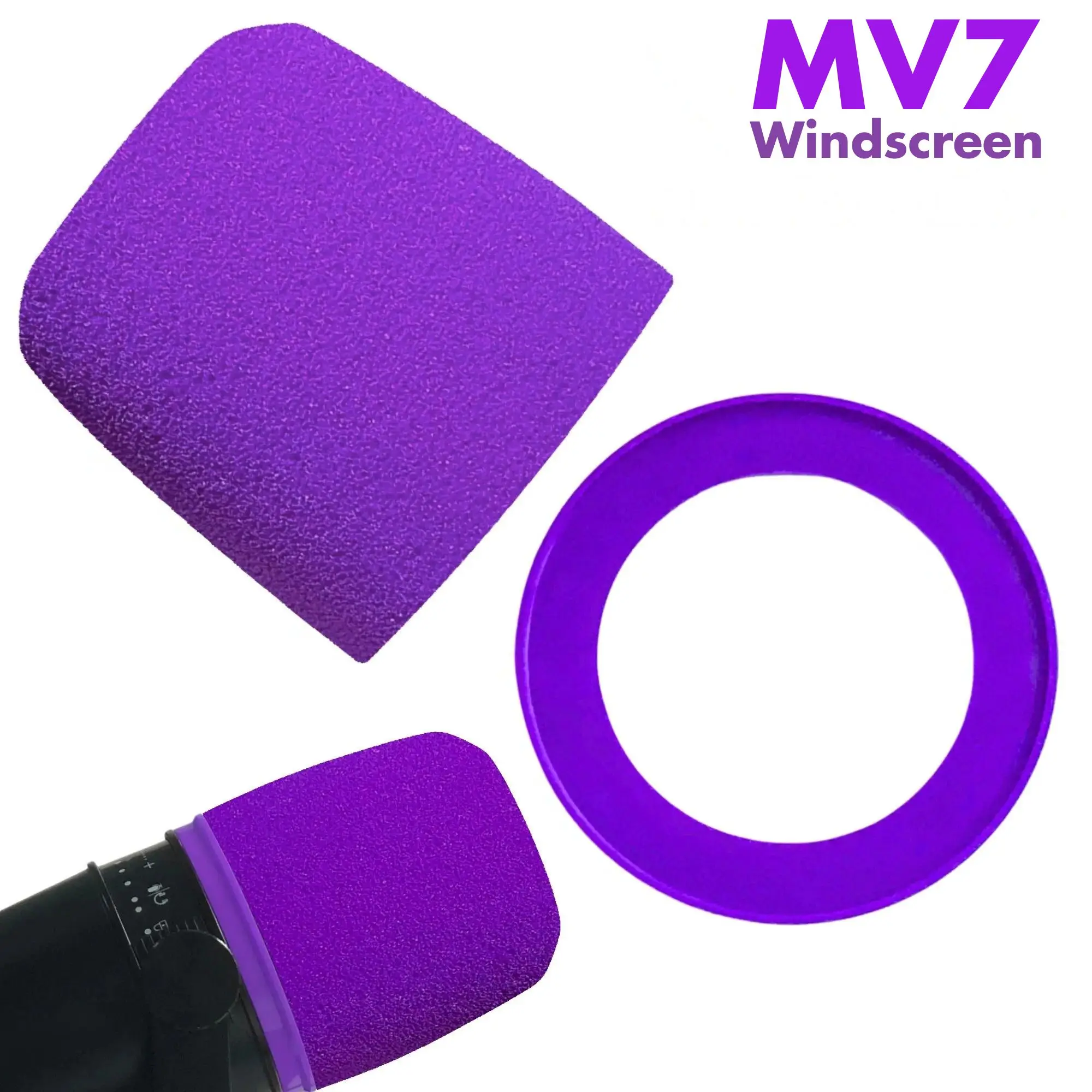 MV7 Foam for Shure MV7, MV7i,  - Shure Mic Mv7 review and price
