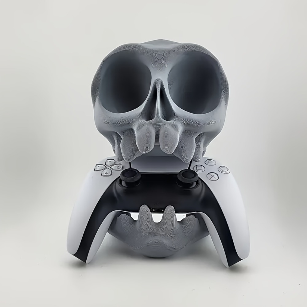 Skull Shaped Controller Stand  - Headphone Stand Desk review and price