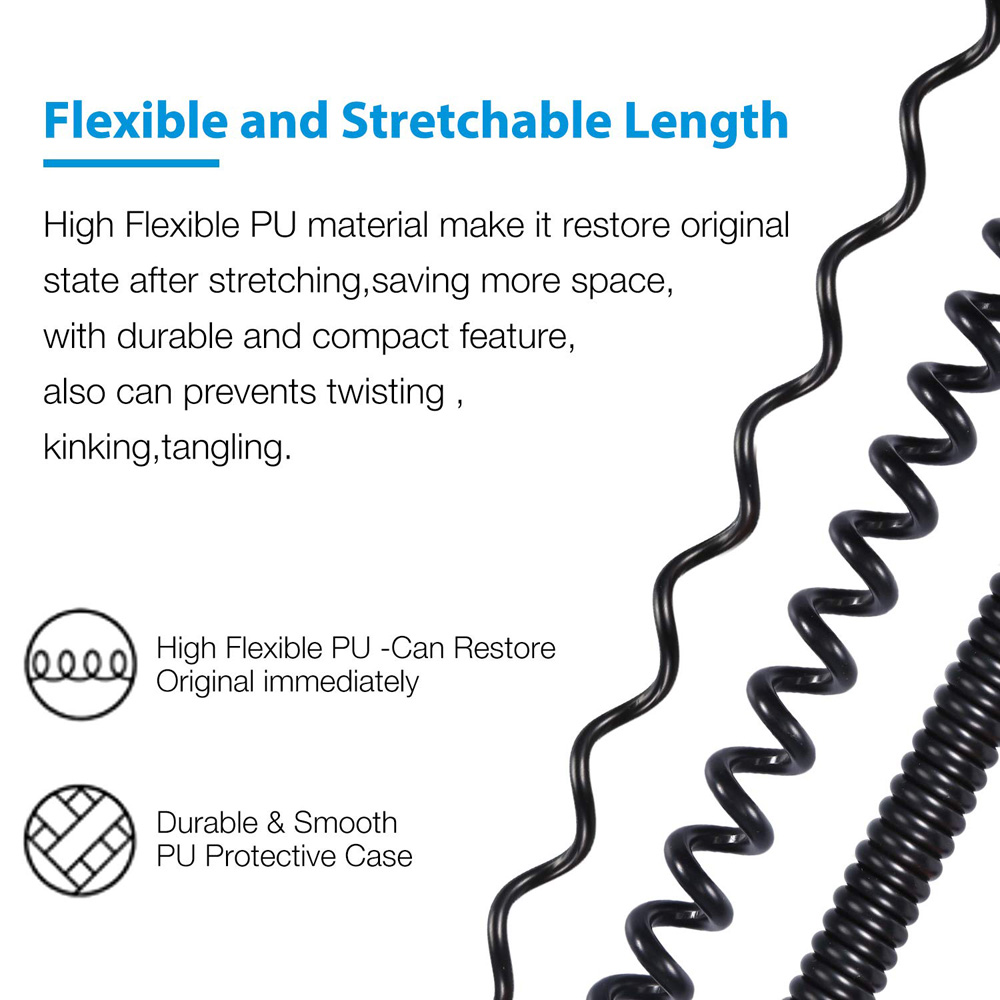 Spring Spiral Coiled Cable for - Sennheiser Headphone Hd 560S review and price
