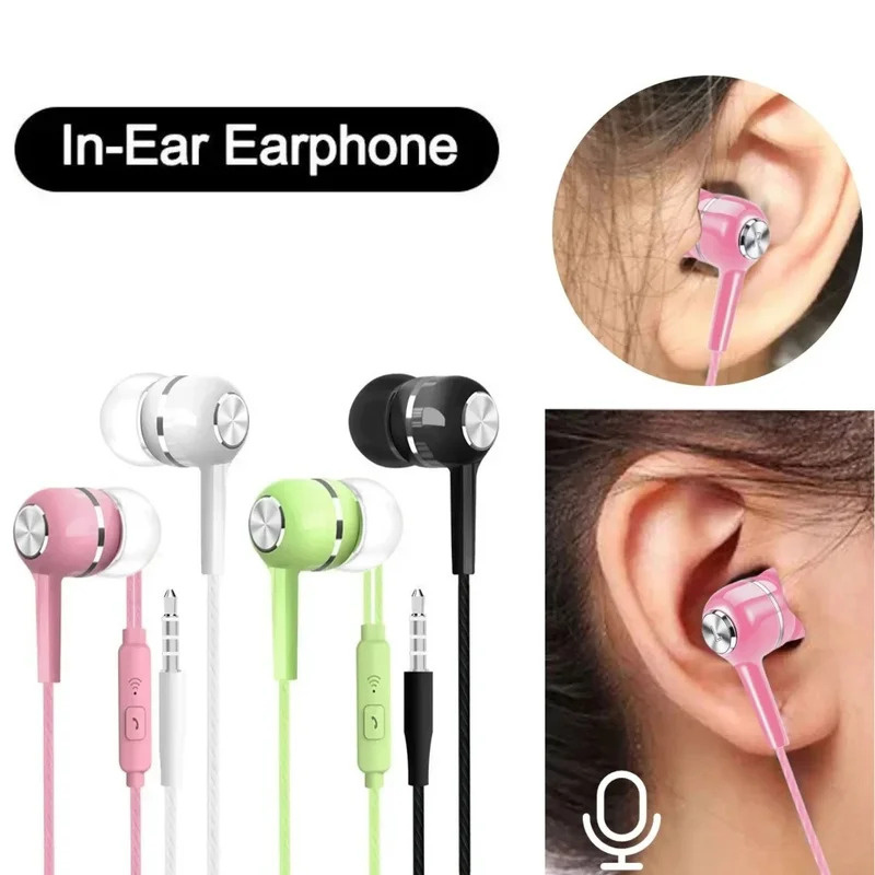 1/2/3/4Pcs 3.5mm Wired Earphon - Noise Cancelling Headphone review and price