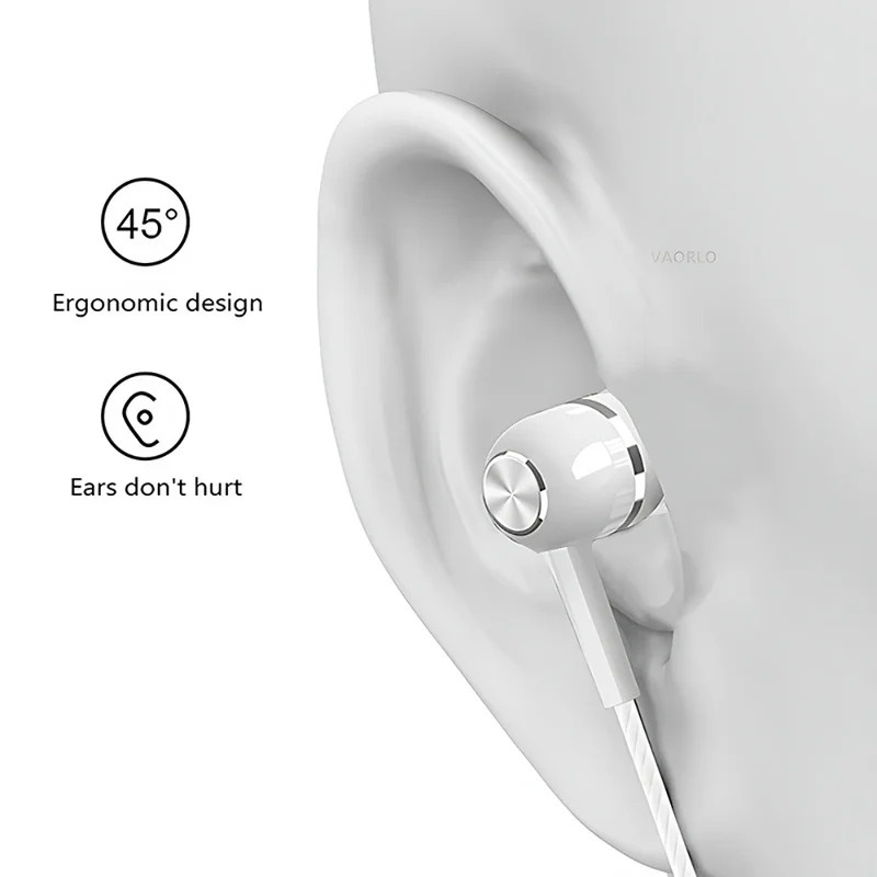 1/2/3/4Pcs 3.5mm Wired Earphon - Noise Cancelling Headphone review and price