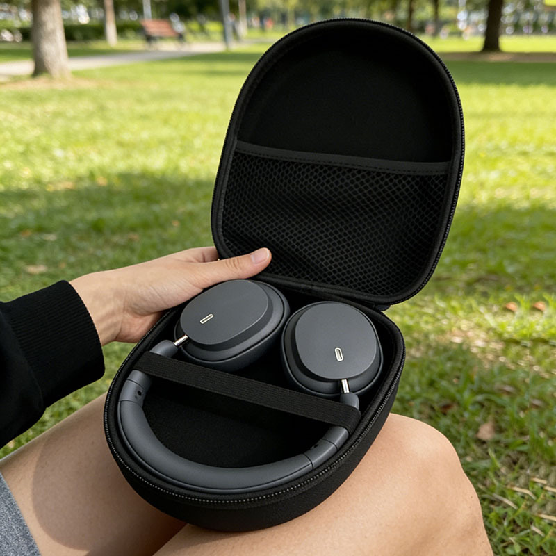 Multi-Functional Black EVA Har - Headphone Case Hard review and price