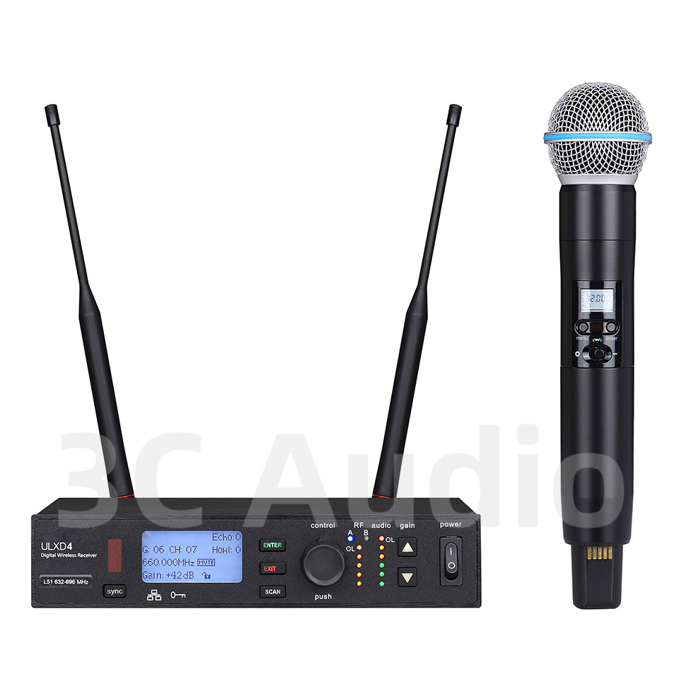 ULXD4-SLXD 500/600MHz Professi - Shure Mic Sm58 review and price