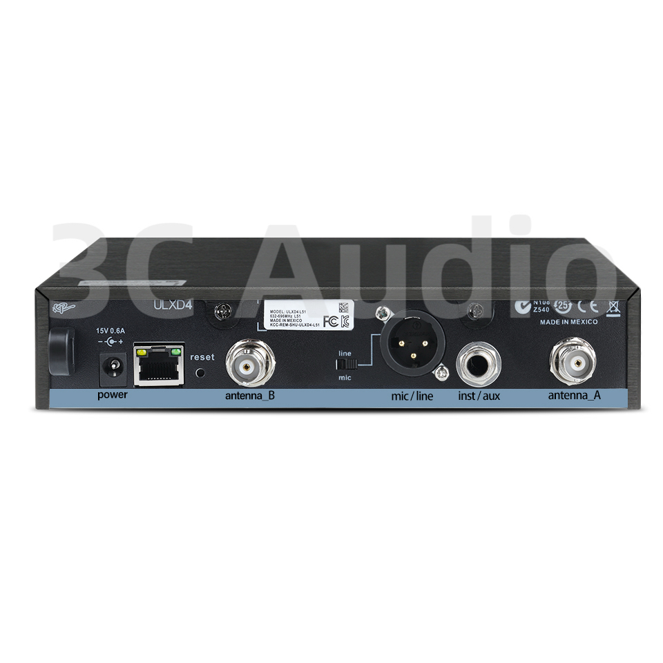 ULXD4-SLXD 500/600MHz Professi - Shure Mic Sm58 review and price