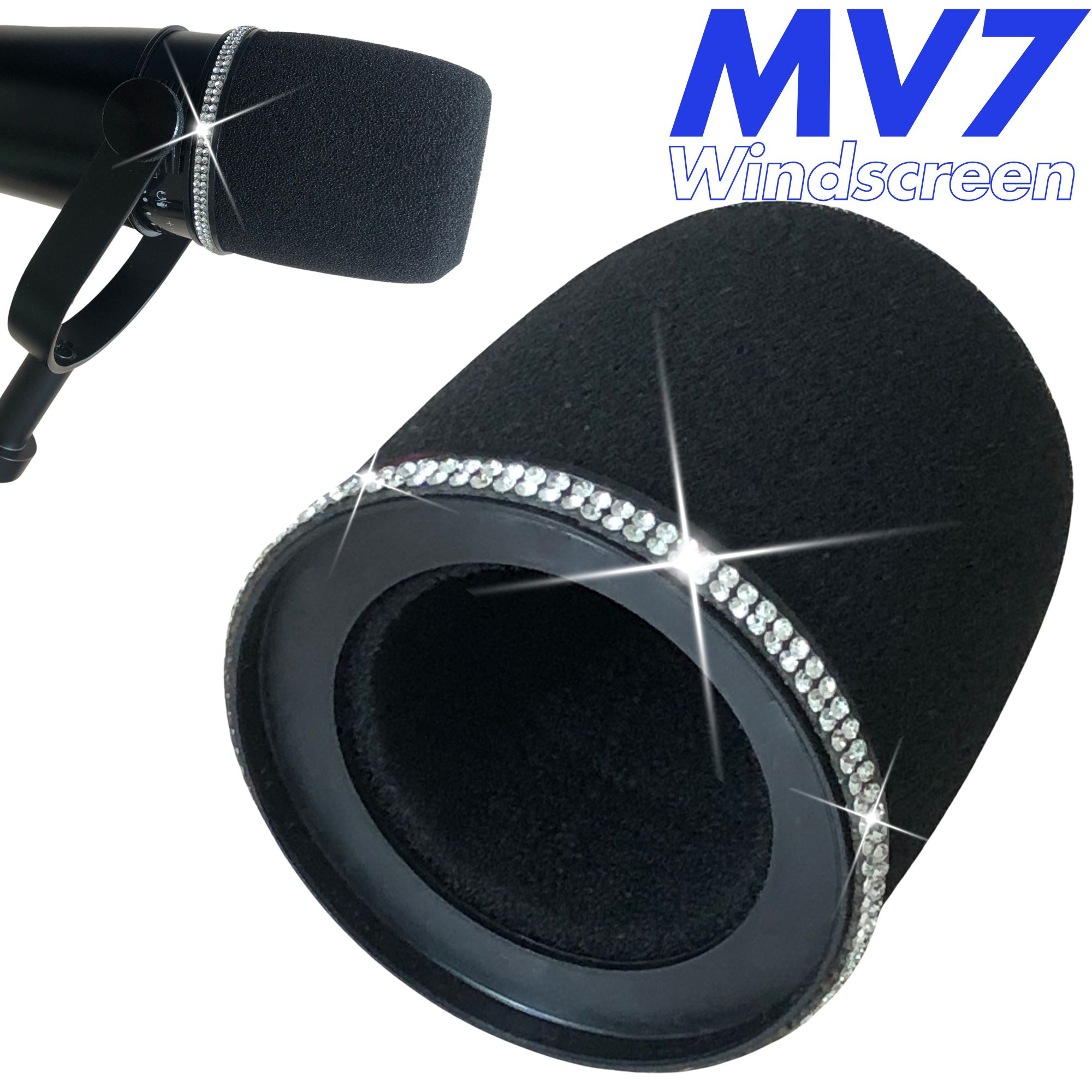 Shining MV7 Pop Filter for Shu - Shure Mic Mv7 review and price